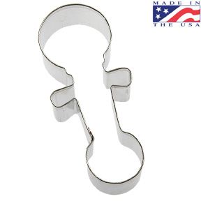 Baby Rattle Cookie Cutter  4-1/4"