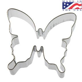 Butterfly w/Tail Cookie Cutter  4-1/2"