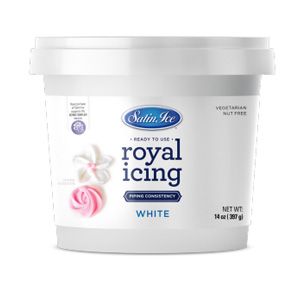 Ready to Use Royal Icing 14 oz ~ Case of 3 Pails
