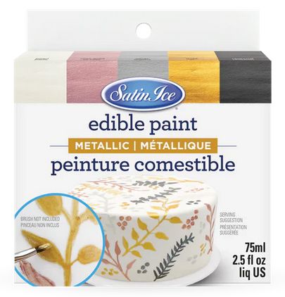 Edible Metallic Painting Kit