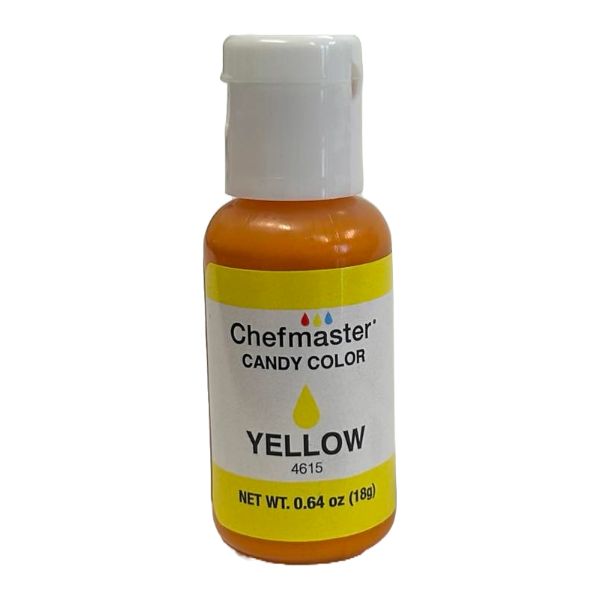 Yellow Liquid Candy Color ~ .64 oz