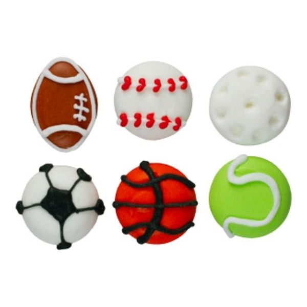 Mini Sports Ball - assorted  sizes 1/2"-3/4"