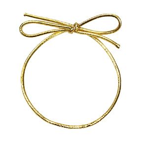 Gold 14" Stretch Loops ~ 50 Count