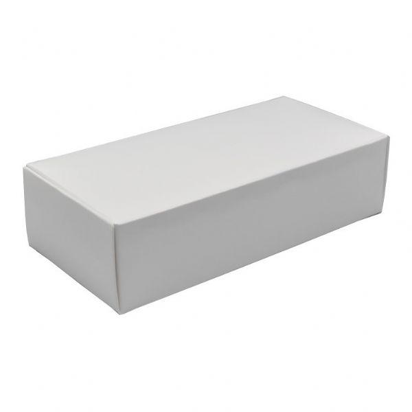 1 lb White 2-Layer Box ~ 25 Count