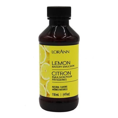 Lemon Natural Bakery Emulsion ~ 4 oz