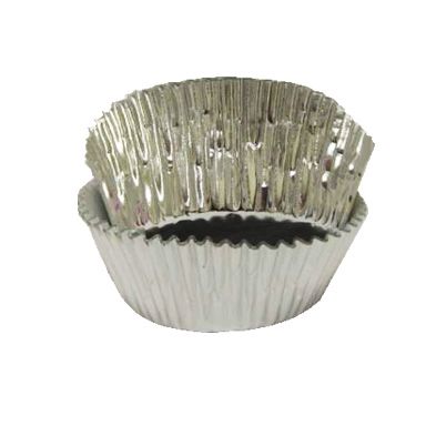 Silver Foil Cup ~ 2" x 1-1/4" ~ 500 Count