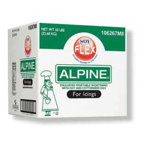 Alpine Shortening  ~ 50 lb Case