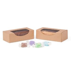 Kraft 1/2 lb Box with Window ~ 25 Count