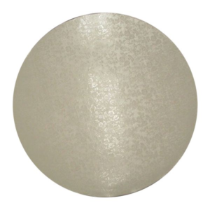 18" Round White Cake Drum 1/2" Wrapped