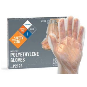 Disposable Medium Gloves ~ 100 Count