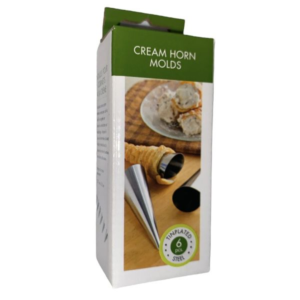 Cream Horn Molds 6 Pieces