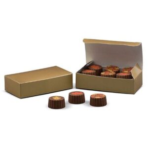 Gold 1/4 lb Rectangular Box ~ 25 Count