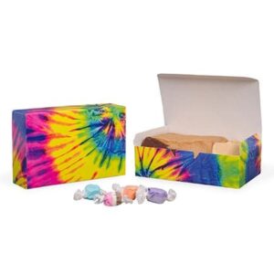 Tie-Dye Print 1-1/2 lb Rectangular ~ 250 Count