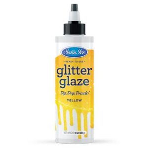 Yellow Glitter Glaze 10 oz ~ Case of 3 Bottles