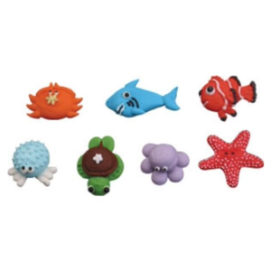 Sea Critter Assorted - 1"x 1-1/2"