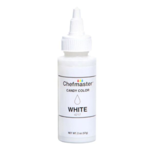 White 2 oz Liquid Candy Color
