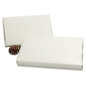 White 1 lb Rectangular Box ~ 25 Count
