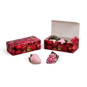 Strawberries 1/2 lb Rectangular Box ~ 25 Count