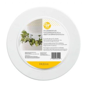 Wilton Round Smooth Edge Separator Plate, 8"