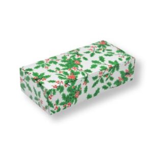 1/4 lb Holly Box ~ 25 Count