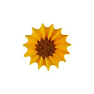 Medium Golden Sunflowers - 1-1/4"
