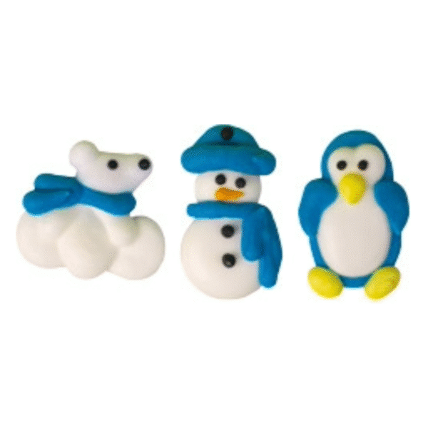 Winter Blue Asst. ~ 1" - 1-1/8"