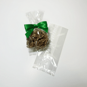 Gusseted Crimp Bottom Bag (3" x 1.75" x 6.75")