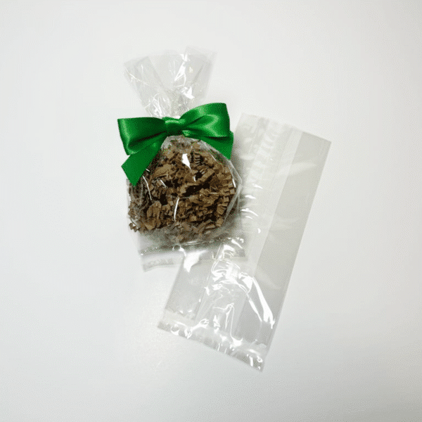 3" x 1.75" x 6.75" Gusseted Crimp Bottom Bag
