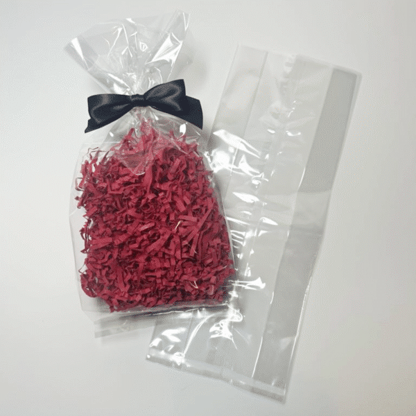 4.5" x 2.25" x 11" Gusseted Crimp Bottom Bag