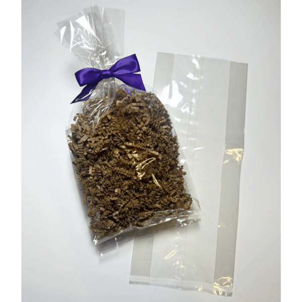 5.5" x 2.25" x 13" Gusseted Crimp Bottom Bag