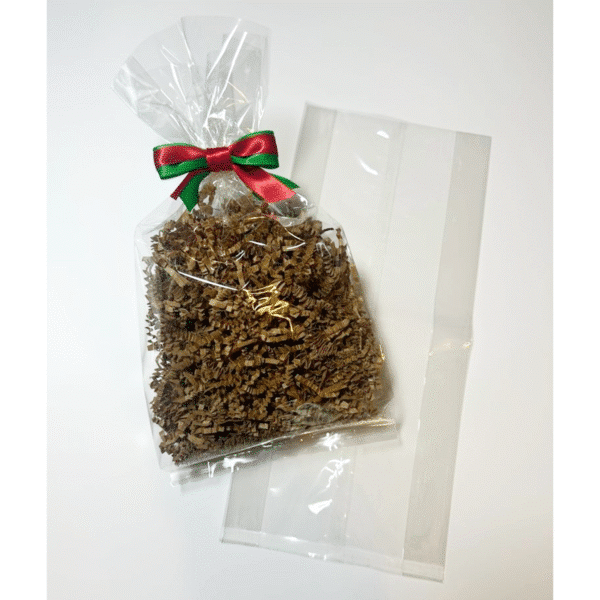 6" x 2.25" x 13" Gusseted Crimp Bottom Bag