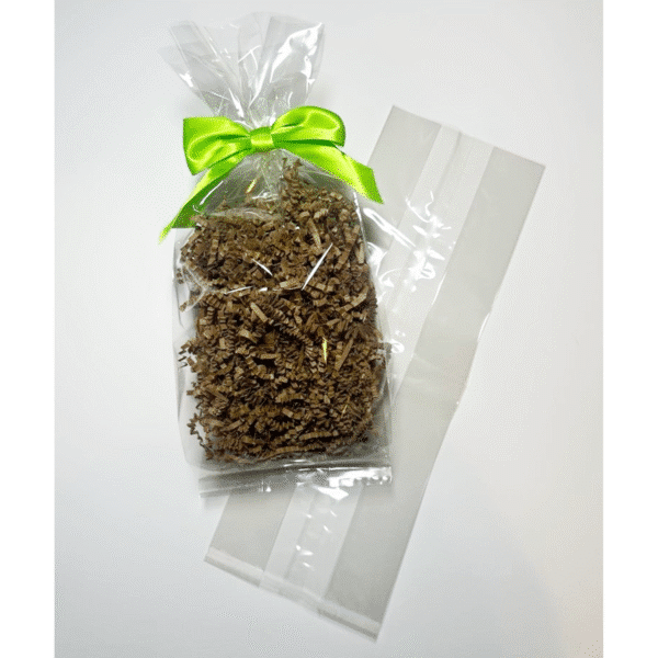 5" x 3.25" x 14" Gusseted Crimp Bottom Bag
