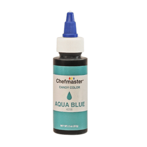 Aqua Blue 2 oz Liquid Candy Color