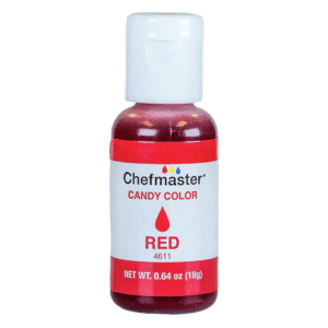 Red .64 oz Liquid Candy Color