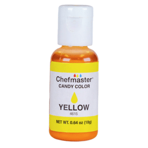 Yellow .64 oz Liquid Candy Color