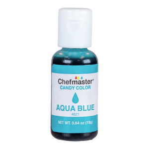 Aqua Blue .64 oz Liquid Candy Color