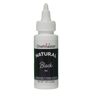 Natural Black Liqua-Gel® Liquid Food Coloring 1.8 oz.
