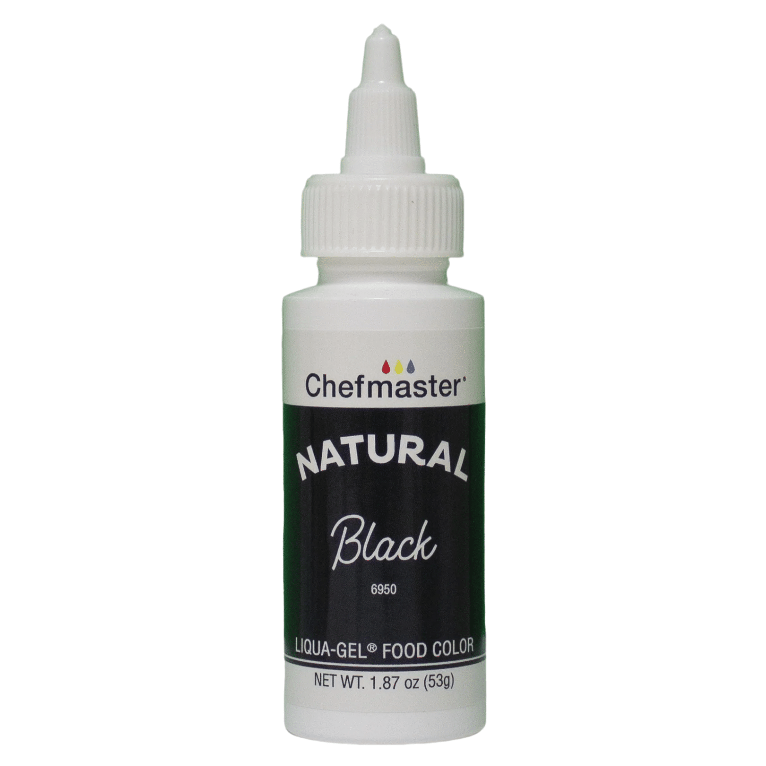 Natural Black Liqua-Gel® Liquid Food Coloring 1.8 oz.