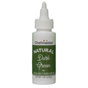 Natural Dark Green Liqua-Gel® Liquid Food Coloring 1.8 oz.