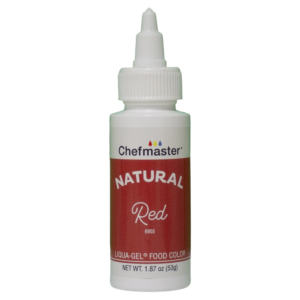 Natural Red Liqua-Gel® Liquid Food Coloring 1.8 oz.