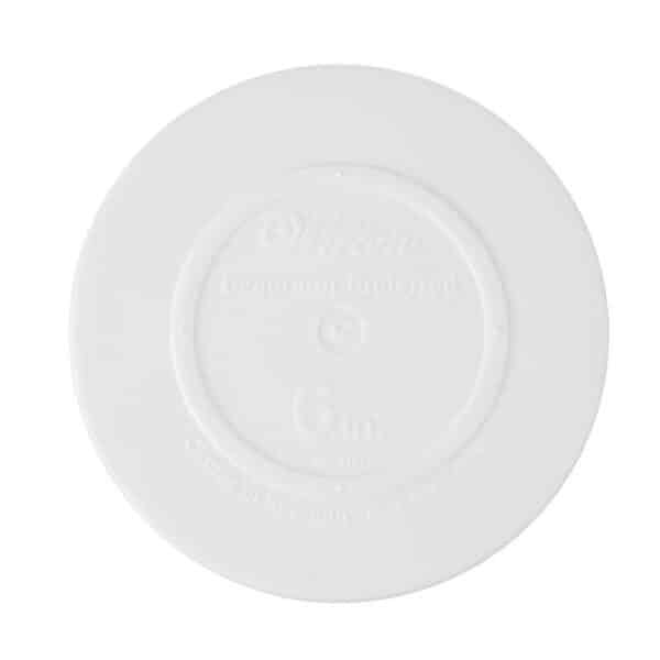 Wilton Round Smooth Edge Separator Plate, 6" - Image 2