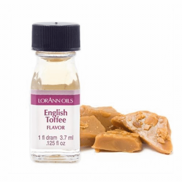English Toffee LorAnn Flavor 1 Dram ~ 12 Count