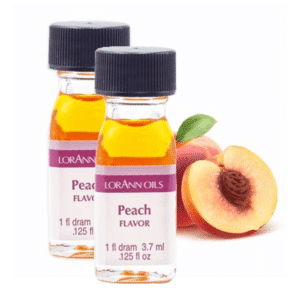 Peach LorAnn Flavor 1 Dram Twin Pack ~ 6 Count