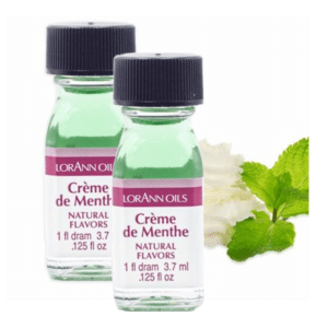 Creme de Menthe LorAnn Flavor ~ 1 Dram Twin Pack