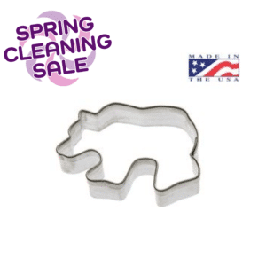 Mini Grizzly Bear Cookie Cutter 1 1/2"