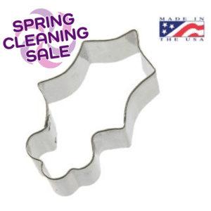 Holly Leaf Cookie Cutter 3"