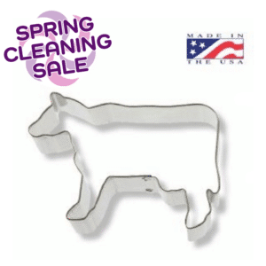 Cow Cookie Cutter 3-1/2"