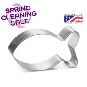 Cute Fish Cookie Cutter 3-1/4"