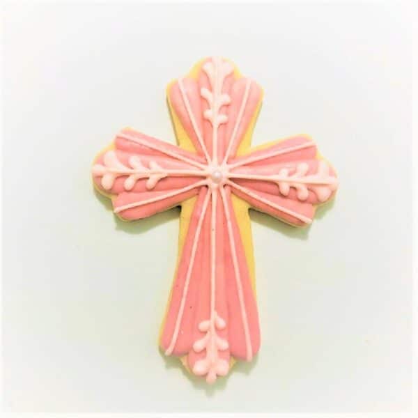 Fancy Cross Cookie Cutter 5" - Image 2