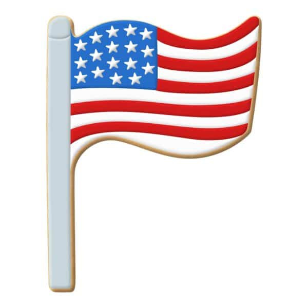Flag Cookie Cutter 4" - Image 2